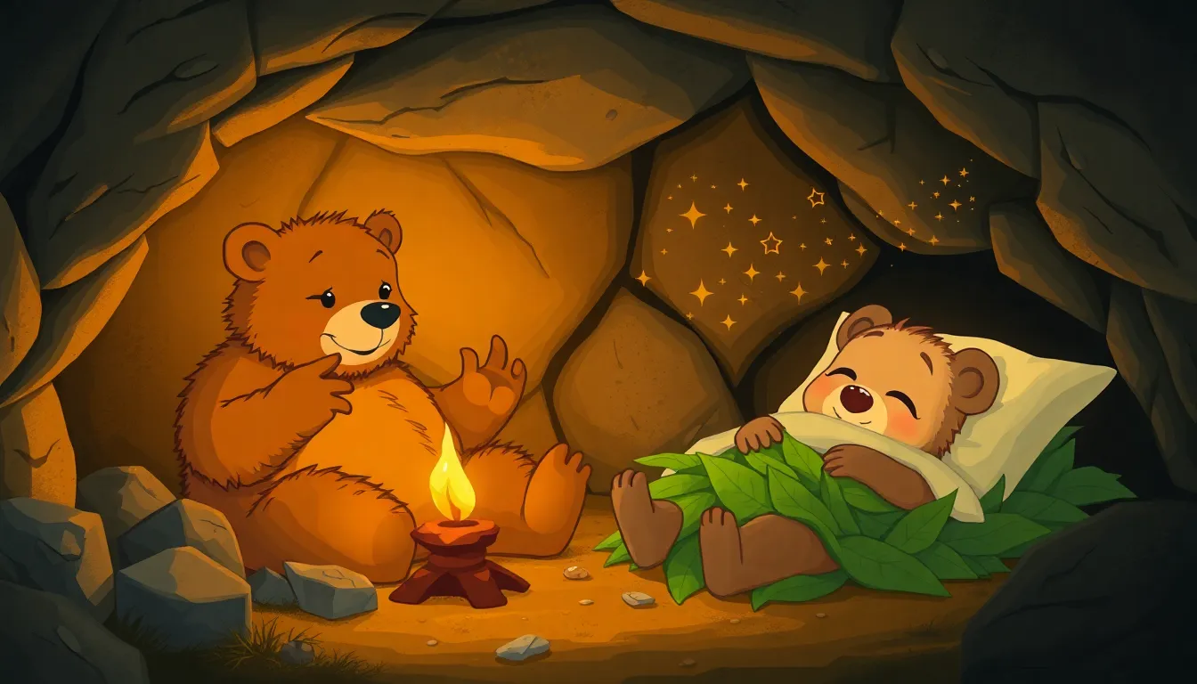 L'Ourson et le Ruisseau 8 Illustration de Les Leçons de Pilo