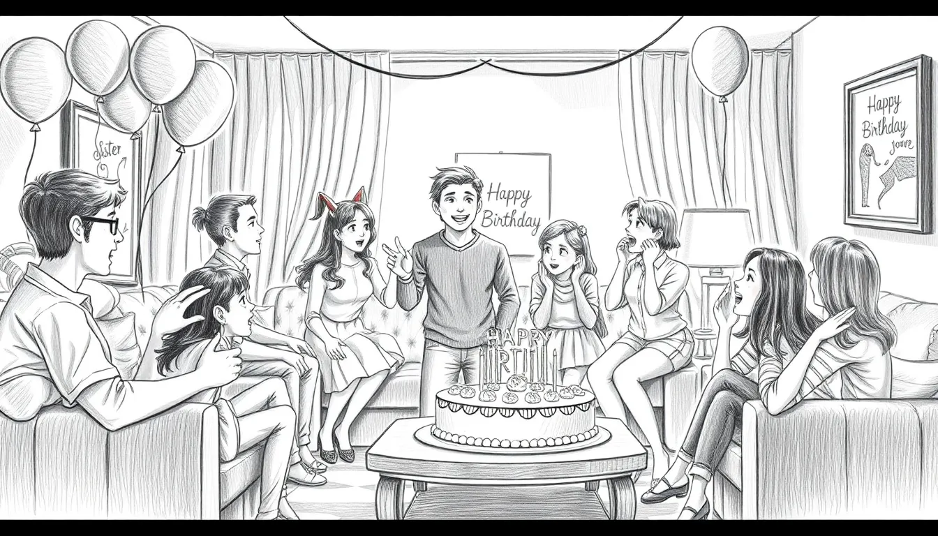 L'Amour Fraternel : Une Poésie de Vie et de Souvenirs 6 Illustration de la Célébration de la Vie