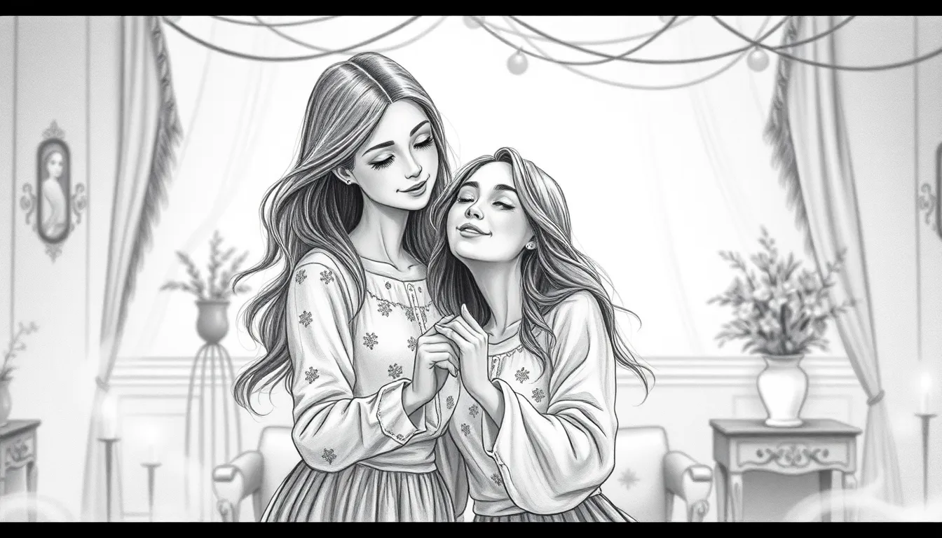 L'Amour Fraternel : Une Poésie de Vie et de Souvenirs 7 Illustration de La Danse des Âmes