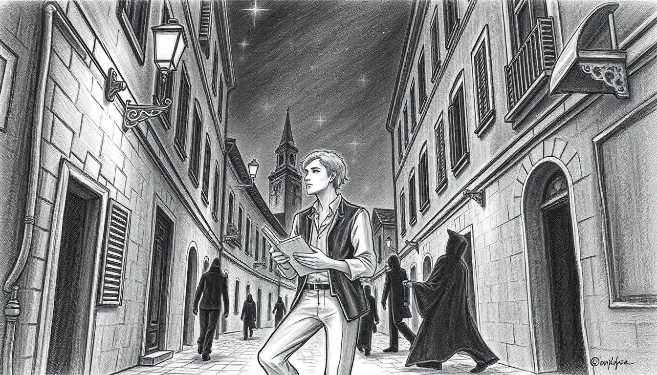 Poésie Éphémère : Une Nuit d'Amour et de Rêves 1 Illustration de Les Murmures de la Nuit