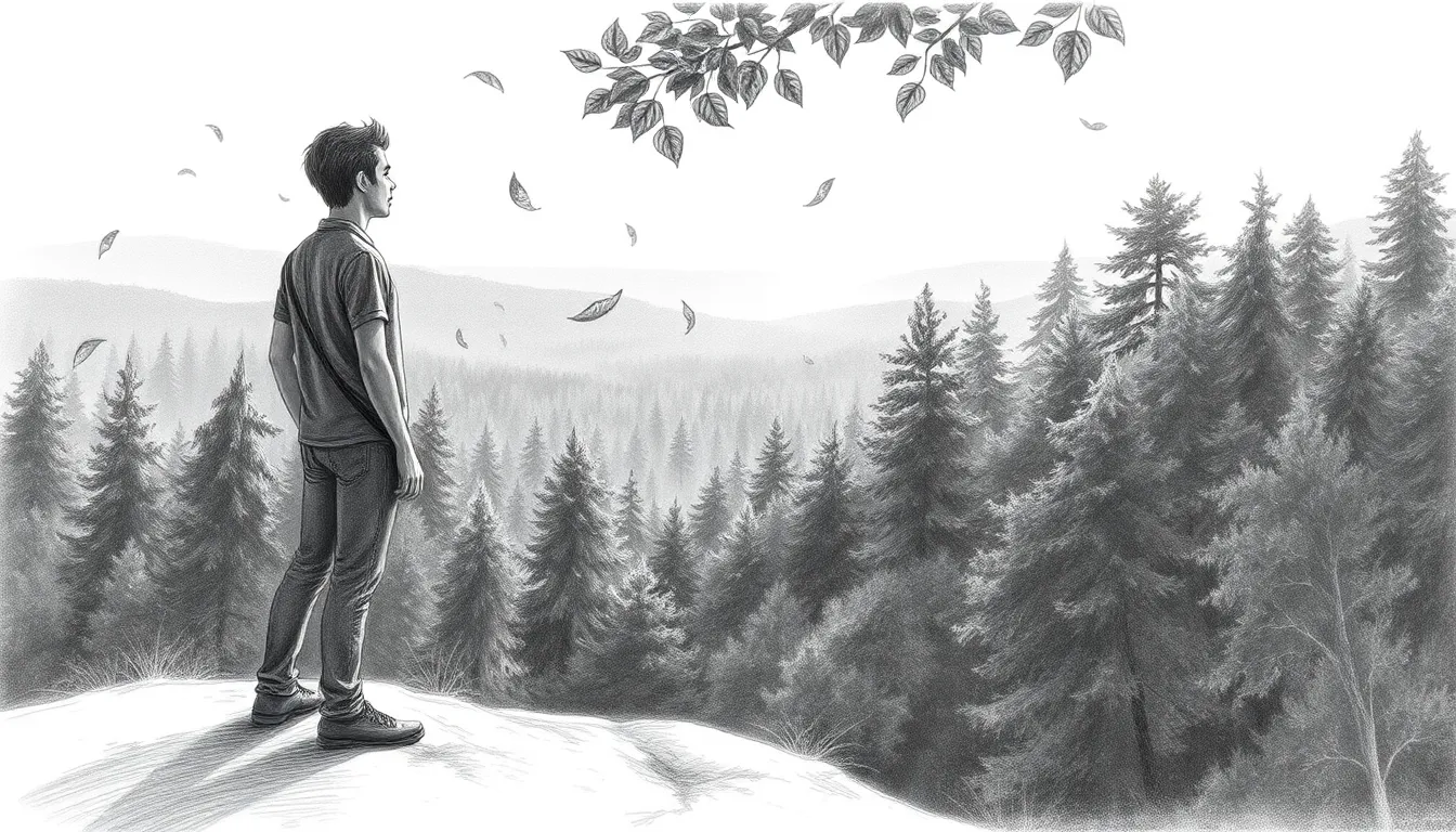 Voyage Intérieur : L'Appel du Vent et des Horizons Lointains 9 Illustration de Vers l'Inconnu Révélé