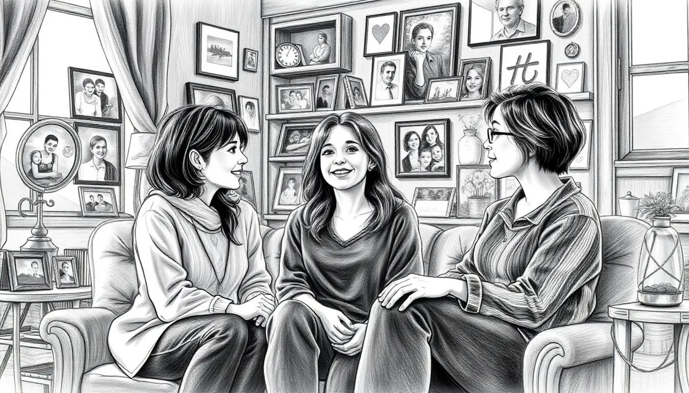 Célébration de l'Amitié : Hommage à un Anniversaire 3 Illustration des Souvenirs Tissés