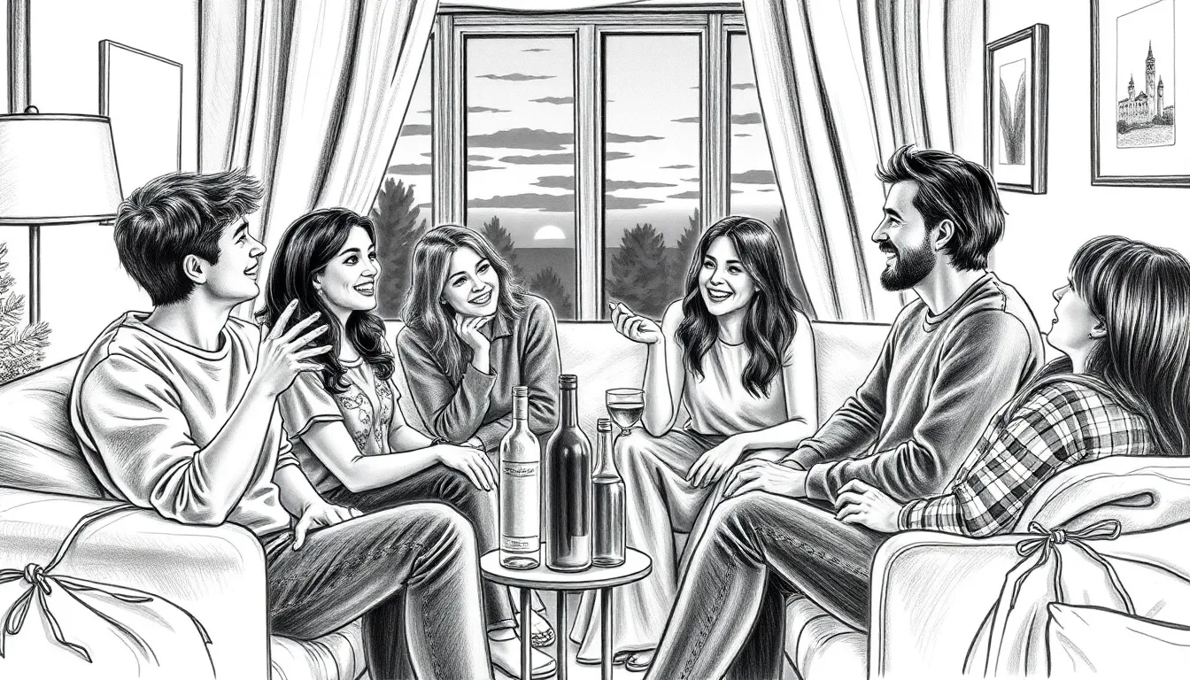 Célébration de l'Amitié : Hommage à un Anniversaire 7 Illustration des Échos d’Amitié