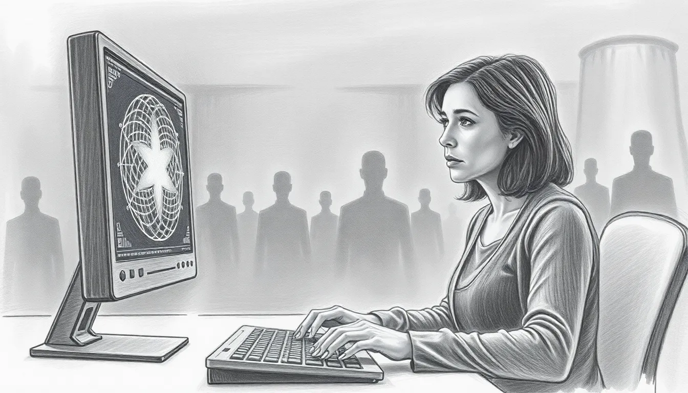 Éveil et Algorithmes : Une Odyssée de l'IA et de l'Art 6 Illustration de Symbiose ou Confrontation