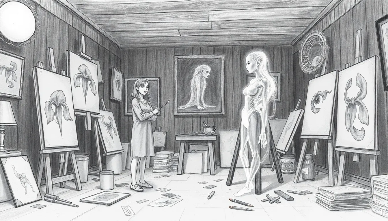 Éveil et Algorithmes : Une Odyssée de l'IA et de l'Art 7 Illustration de Révélation des Sens