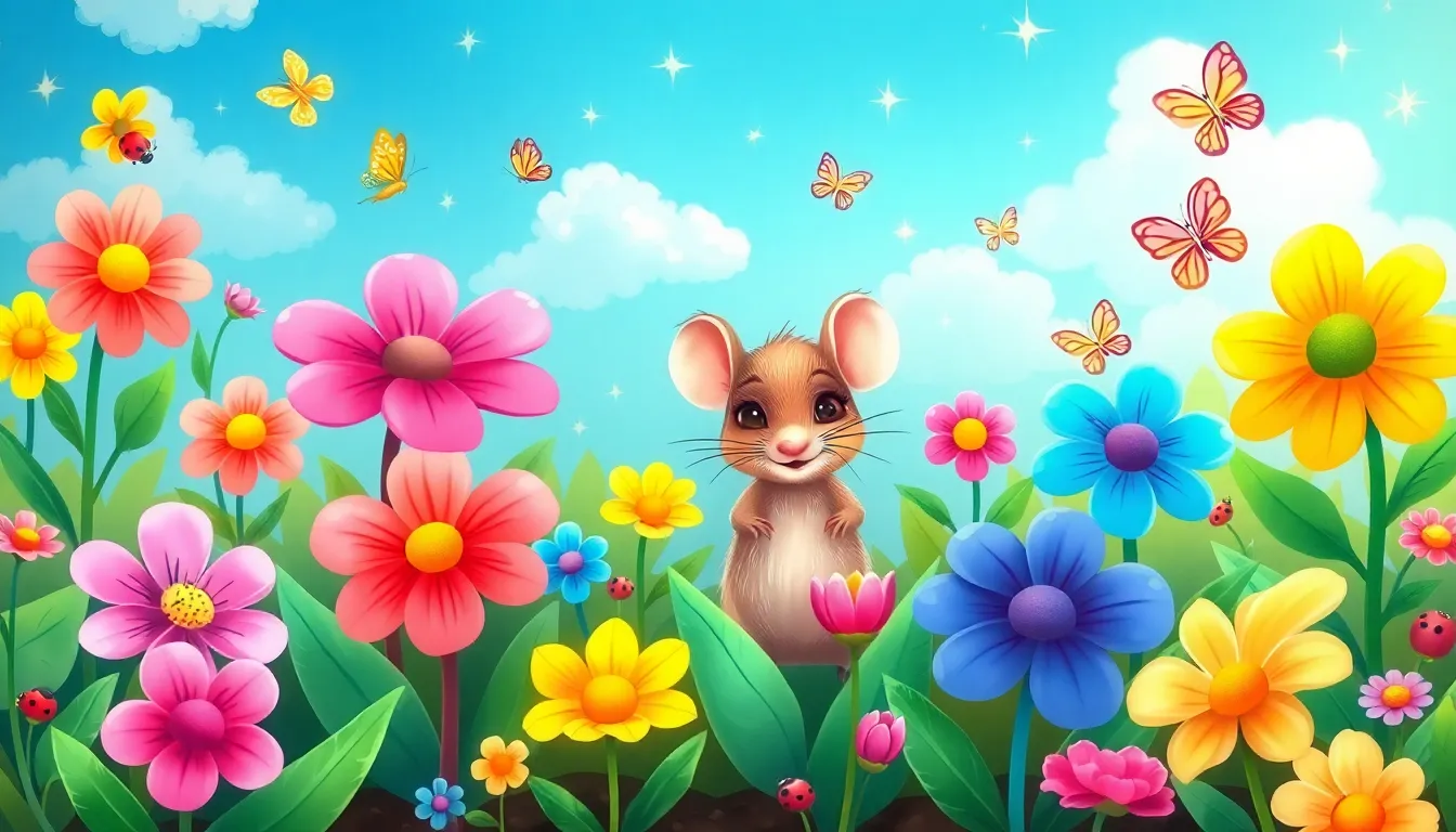 Les Rêves de Mimi la Petite Souris 6 Illustration du Jardin des Rêves