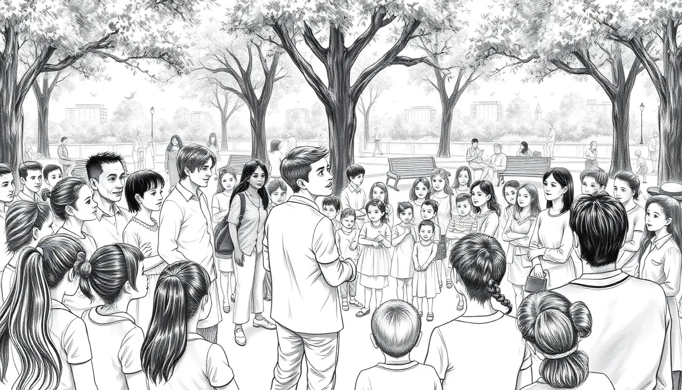 Préserver la Terre : L'Éveil des Architectes de Demain 7 Illustration des Promesses Fragiles