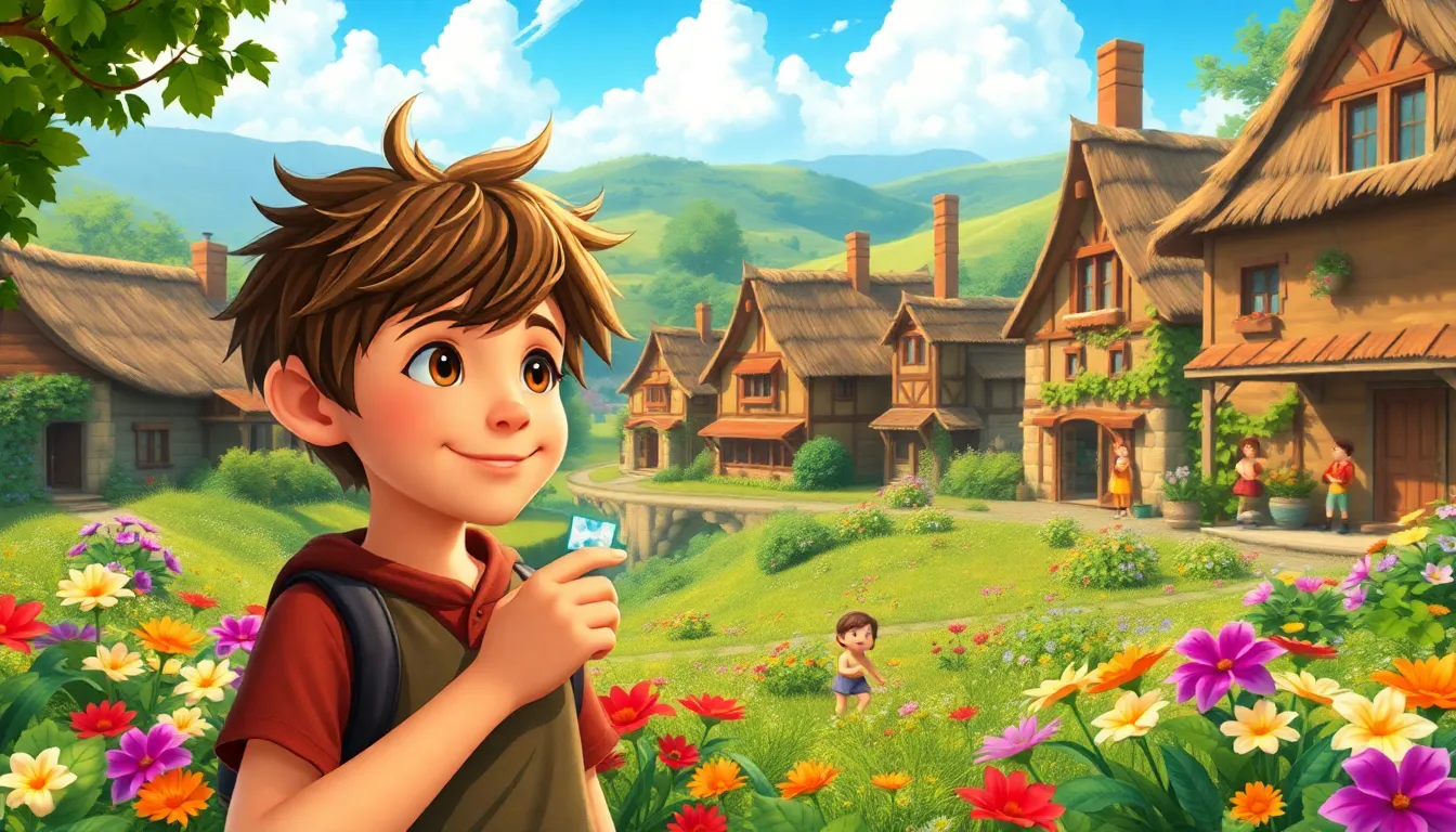 Les Secrets de Lucas et le Dragon Amical 10 Illustration d'Un Souvenir Éternel