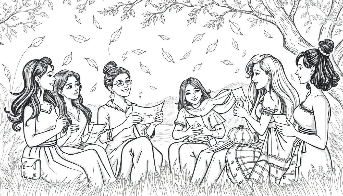 Au Cœur de la Poésie Étoilée 9 Illustration de Un Monde Poétique