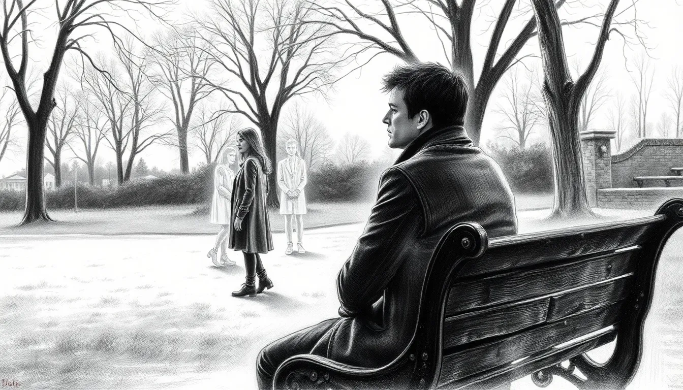 Les Échos de l'Amour : Une Histoire d'Émotions Profondes 5 Illustration des Ombres du Passé