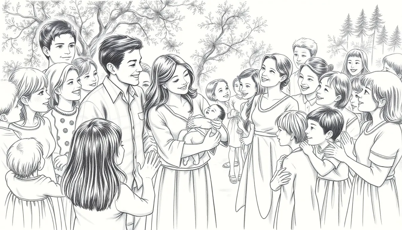 La Lumière d'un Baptême Éblouissant 3 Célébration du baptême au sein de la communauté