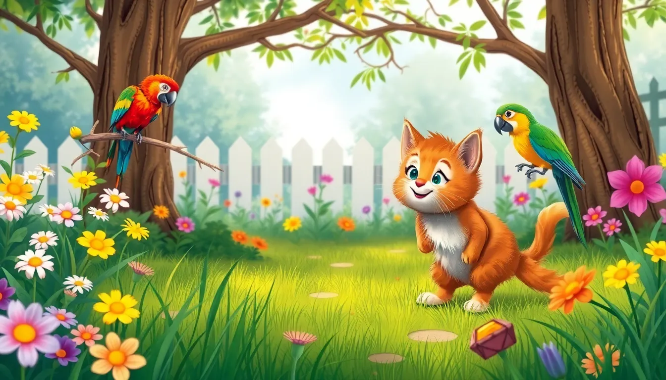 Les Bêtises de Max le Chat 3 Illustration de La Promenade Inattendue