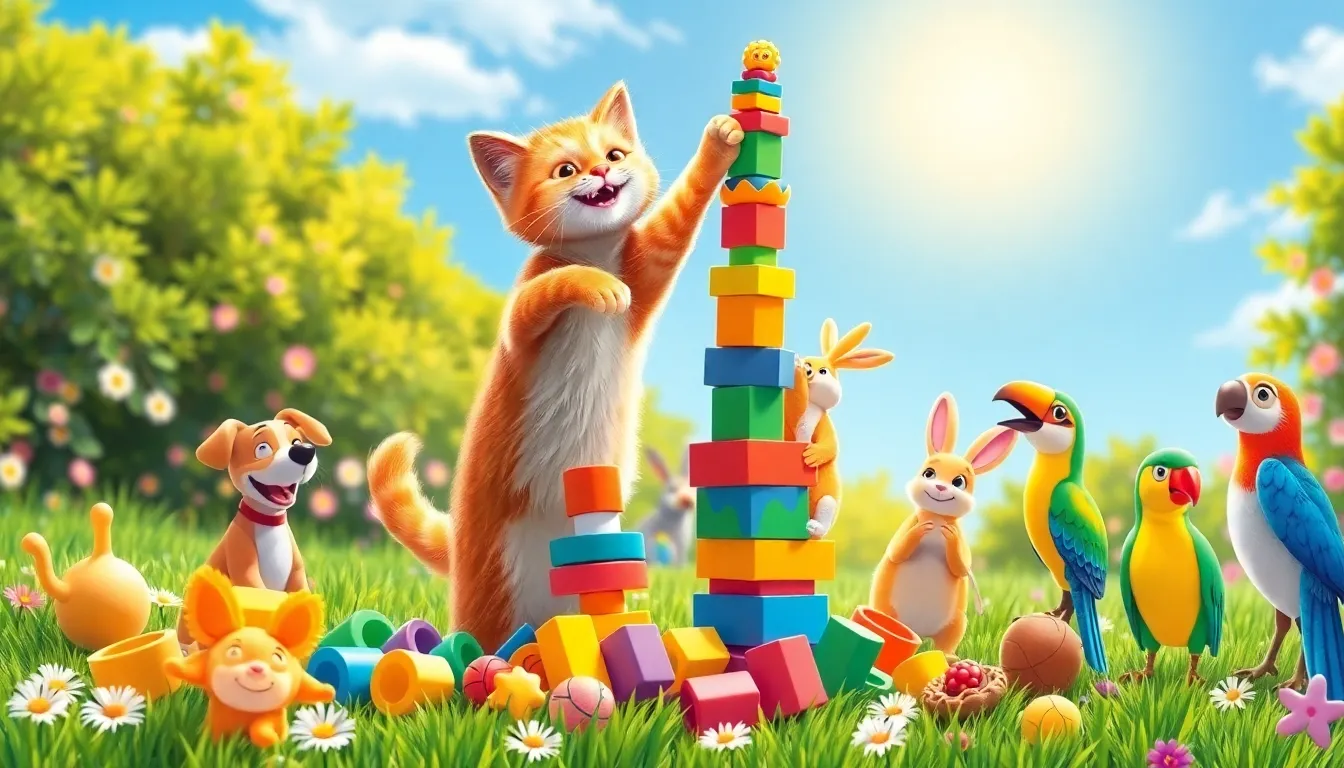 Les Bêtises de Max le Chat 5 Illustration de L'Invention du Jeu