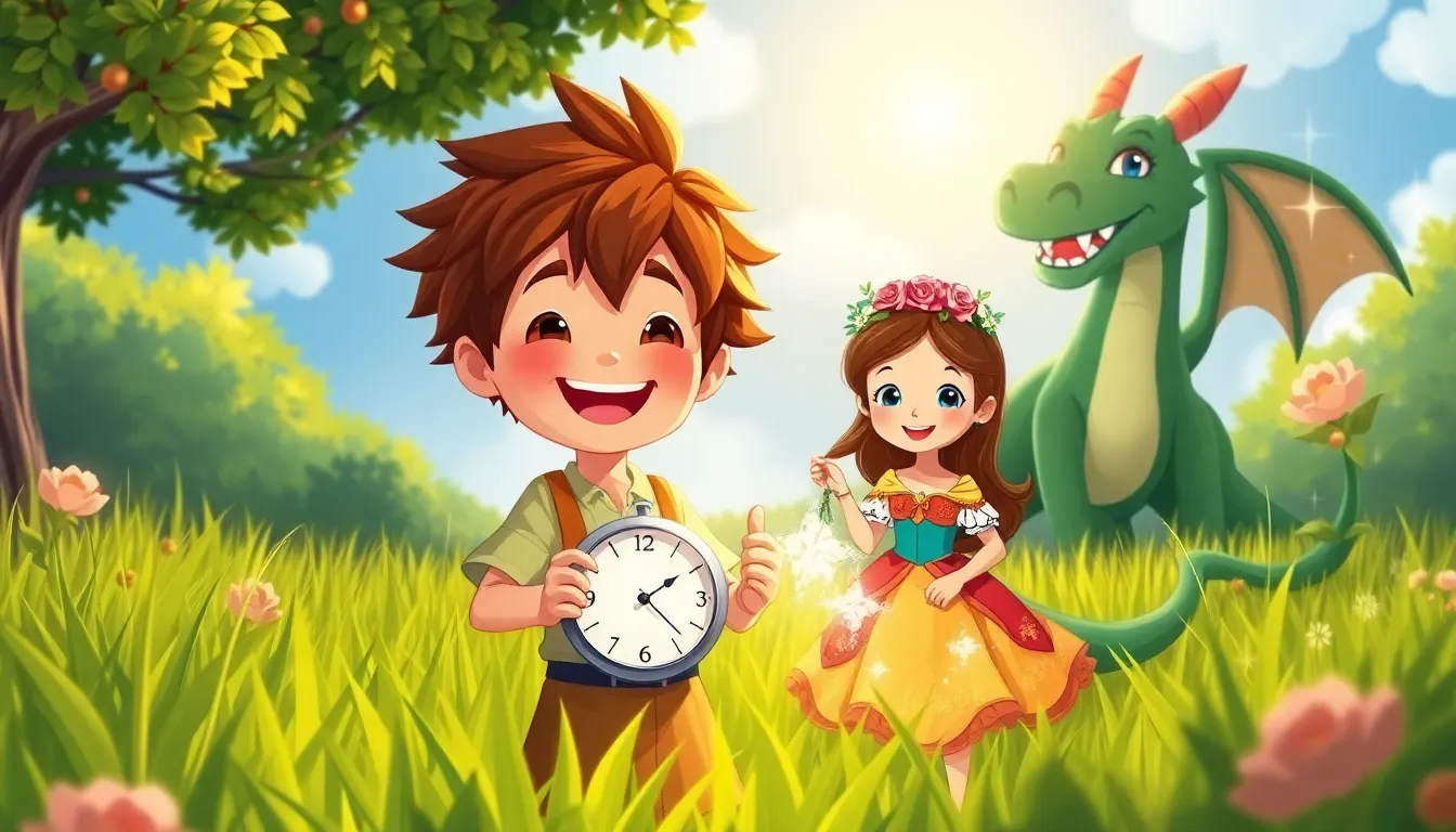 Max et le Voyage dans le Temps 7 Illustration de Retour à la Maison