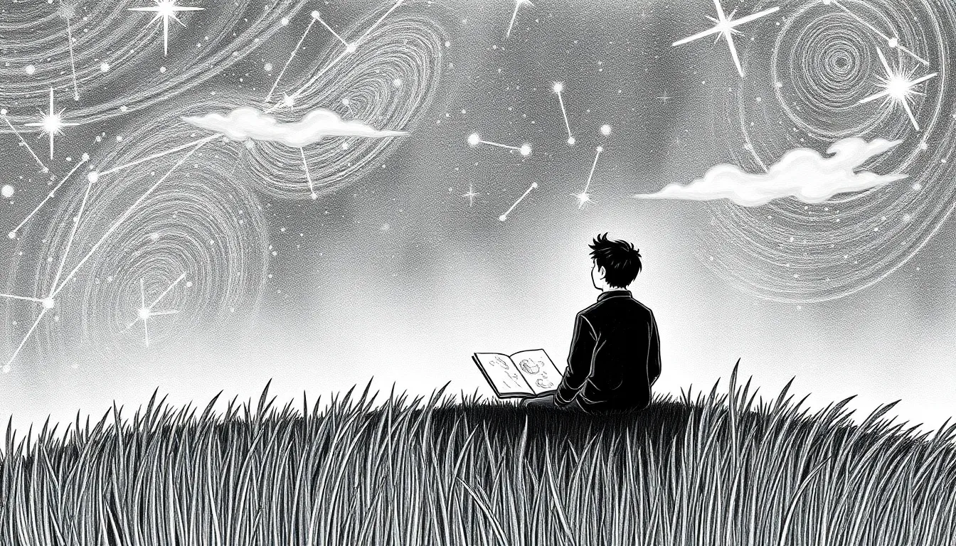 Les Merveilles de la Nature : Une Épopée Poétique 6 Cygnes des Étoiles sous un ciel étoilé