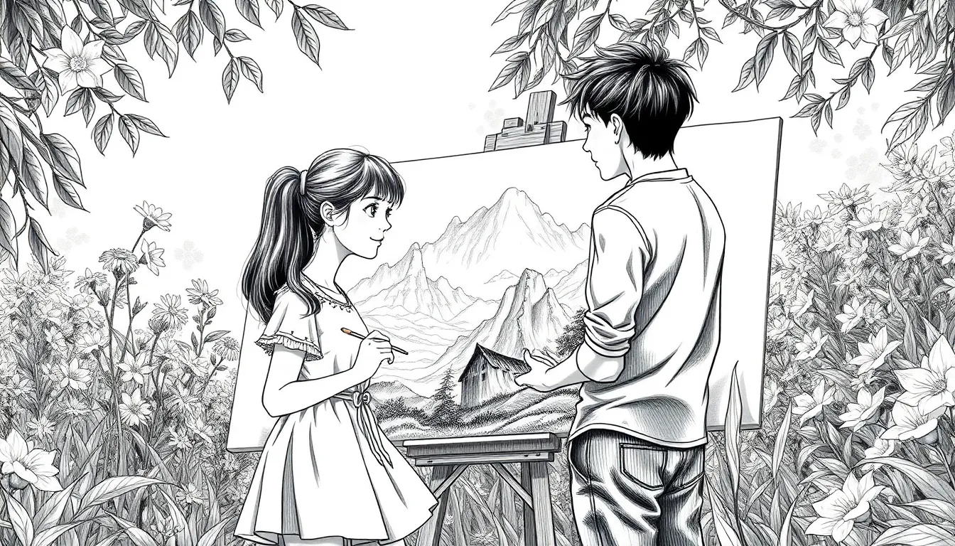 Les Merveilles de la Nature : Une Épopée Poétique 9 Illustration de L'Écho des Rêves