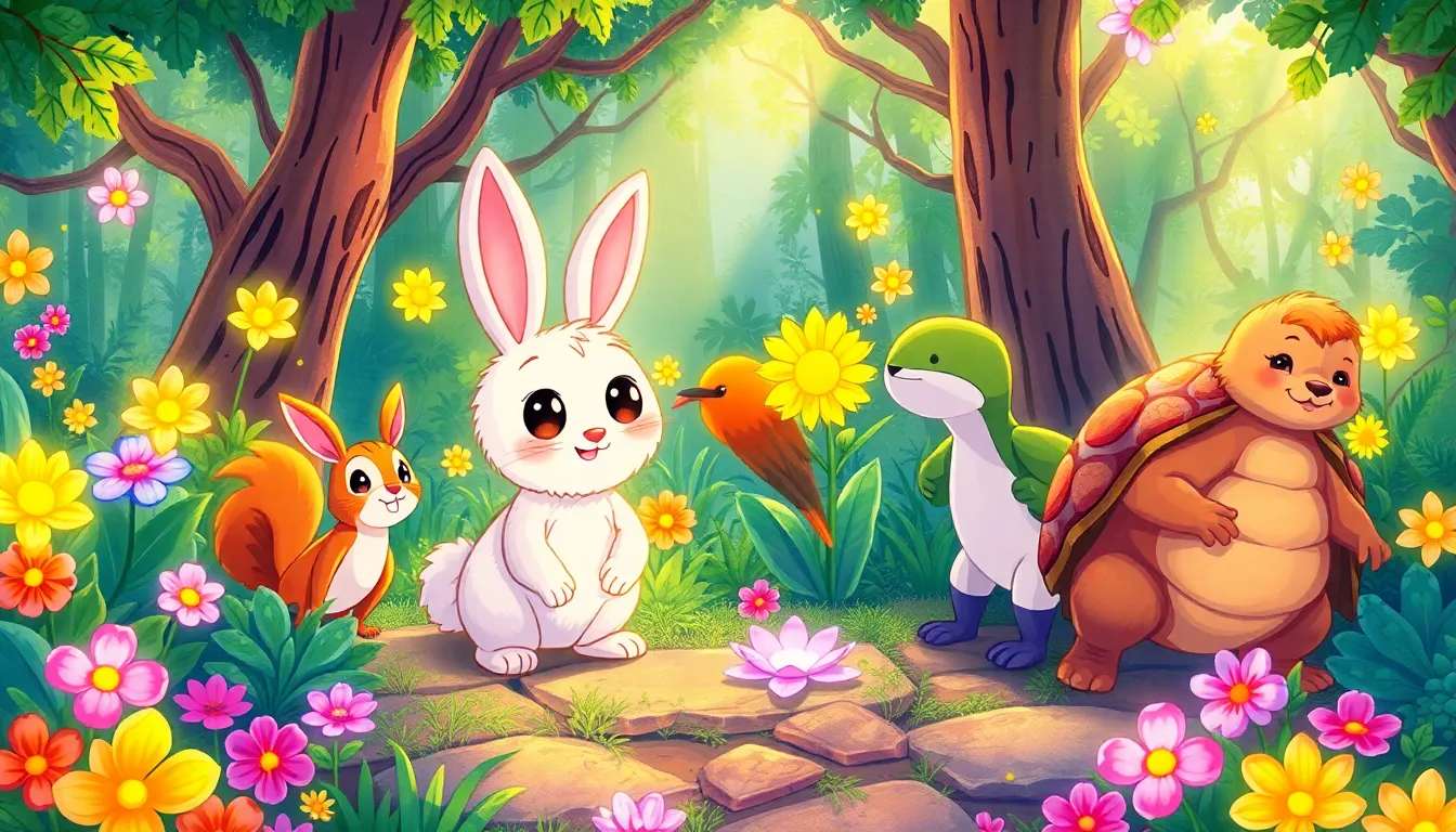 Le Lapin et la Carotte Magique 5 Illustration de Une Aventure Inattendue