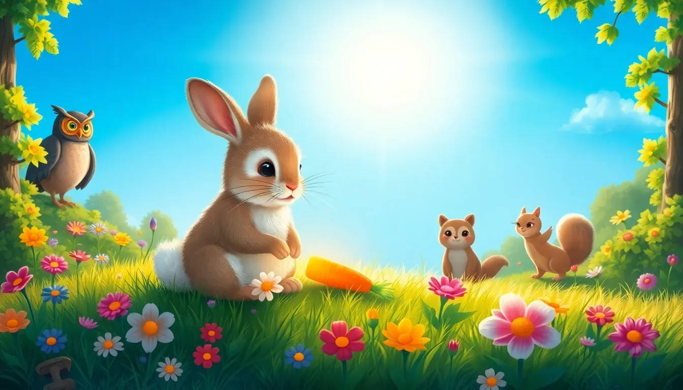 Le Lapin et la Carotte Magique 9 Illustration de La Fin de la Magie?