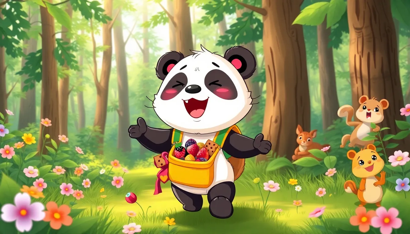 Les Joies de Patachon le Panda 2 Illustration de Un Petit Grand Voyage