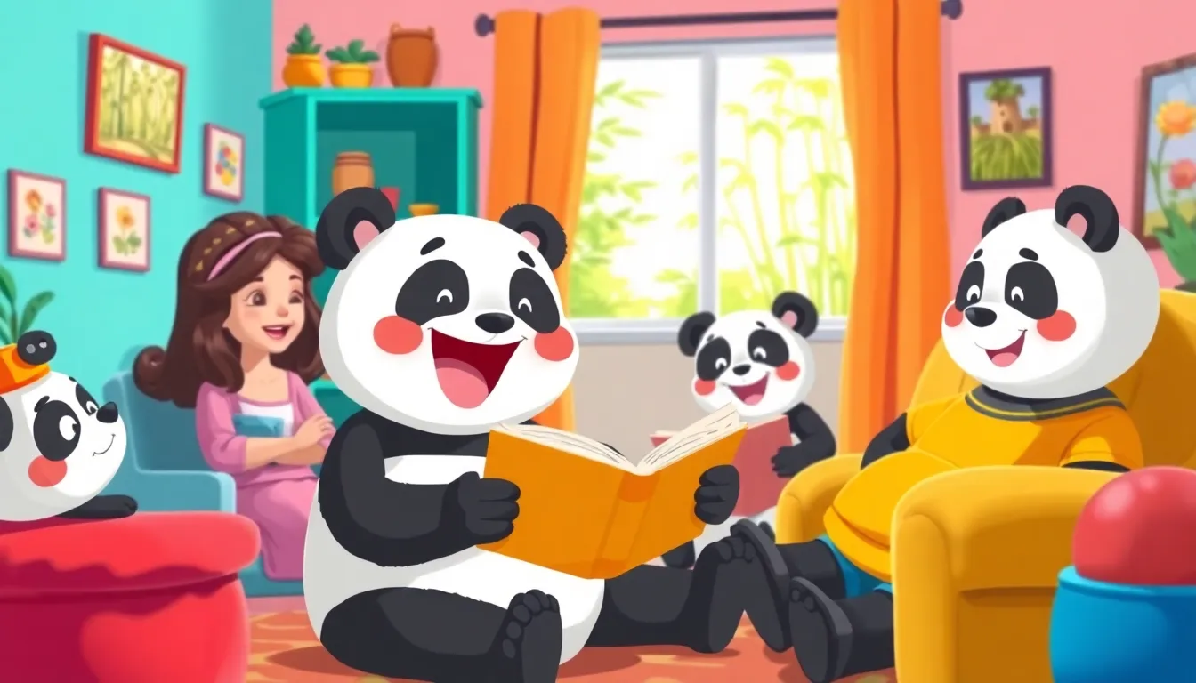 Les Joies de Patachon le Panda 10 Illustration de Patachon, le Panda Content