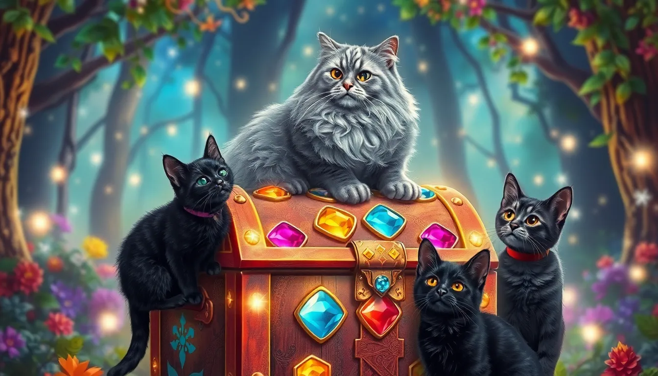 Les Chats Noirs et le Trésor Caché 7 Illustration du Gardien du Trésor