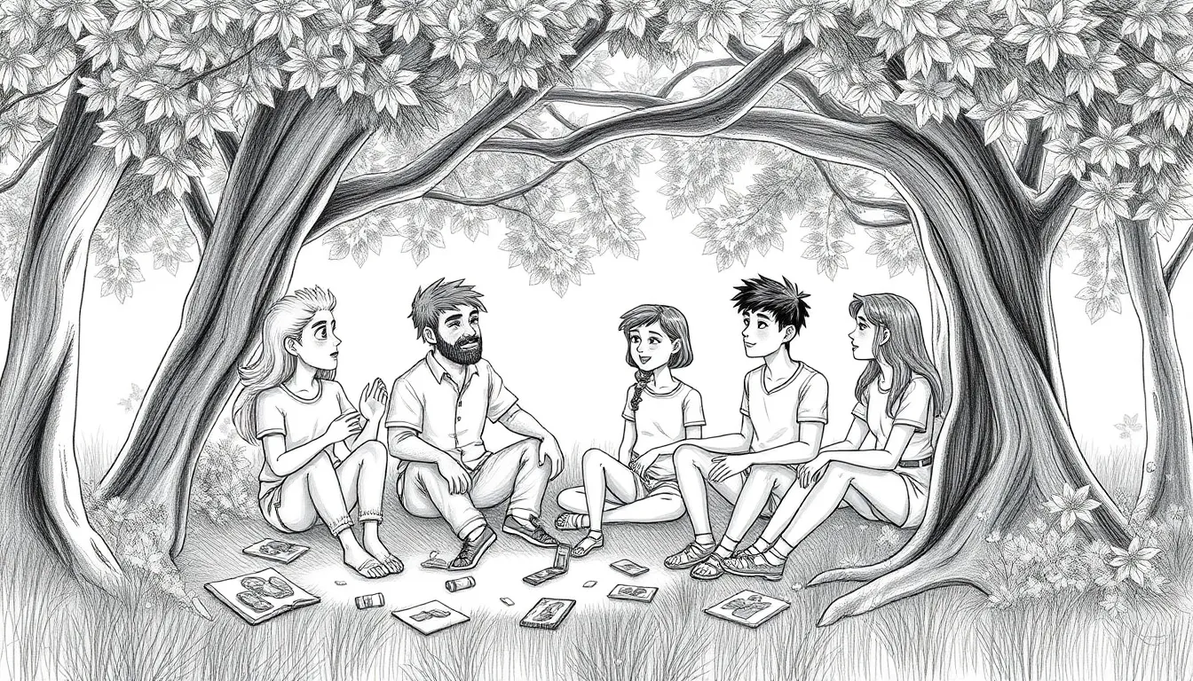 Souffles d'Espoir : Une Histoire de Nouvel An 9 Illustration de Le Lit de Lumière