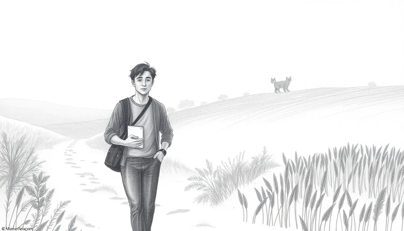 Voyage Magique avec un Chat Étoilé 9 Illustration de L'Éveil à l'Aube