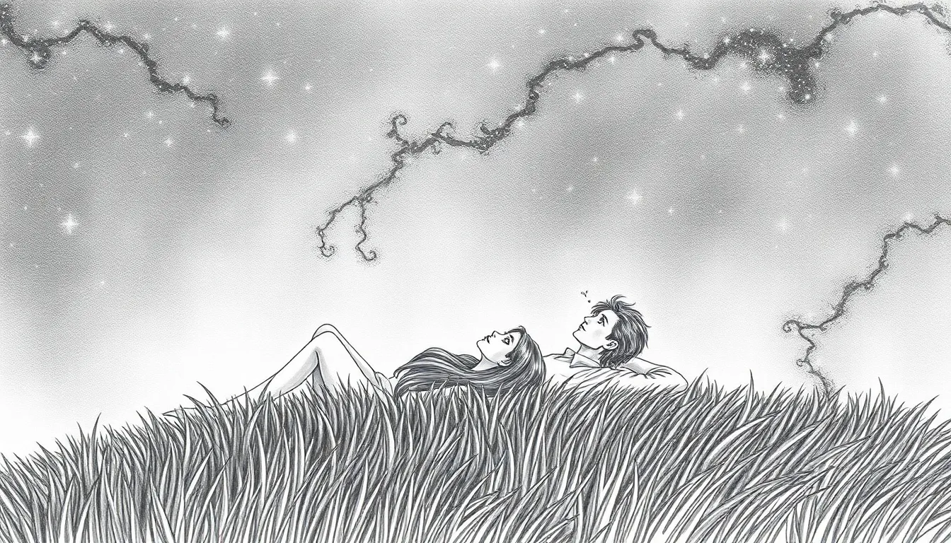 La Beauté du Quotidien : Un Poème en Couleurs 3 Illustration de Promenade Céleste