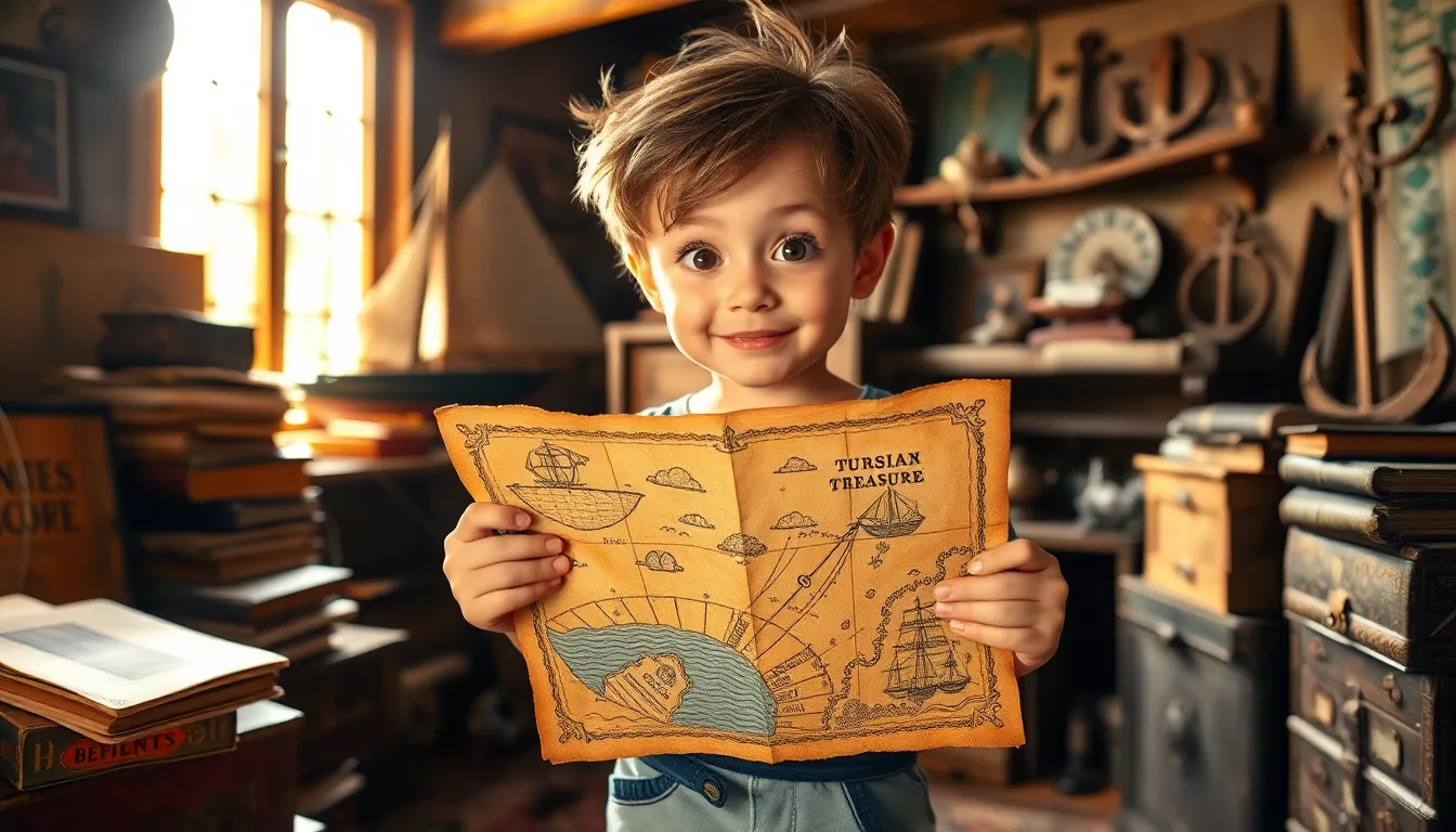 Tommy et le Trésor des Abysses 2 Illustration de Le Mystère des Abysses