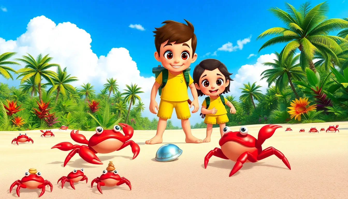 Tommy et le Trésor des Abysses 6 Illustration de L'Île Étrange