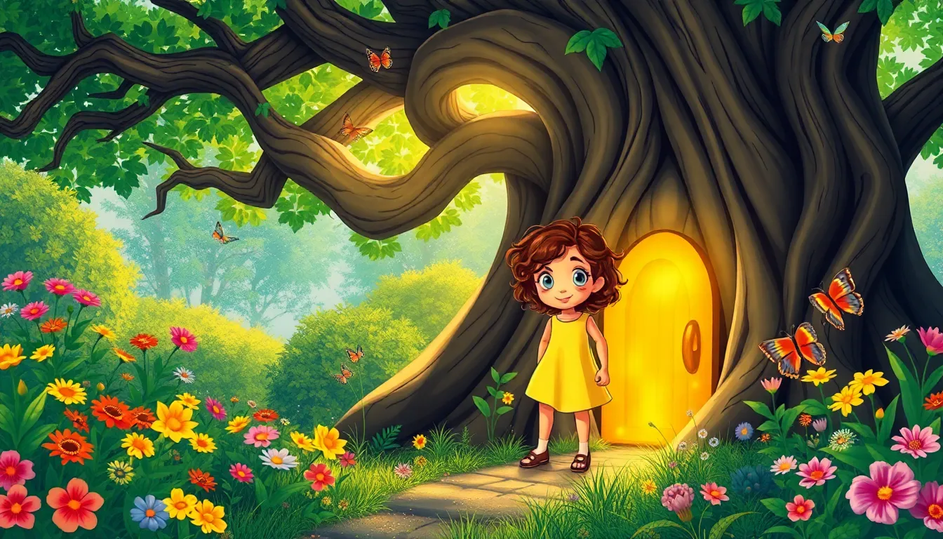 Mia et le Sphinx Solaire 1 Illustration de La Curiosité de Mia