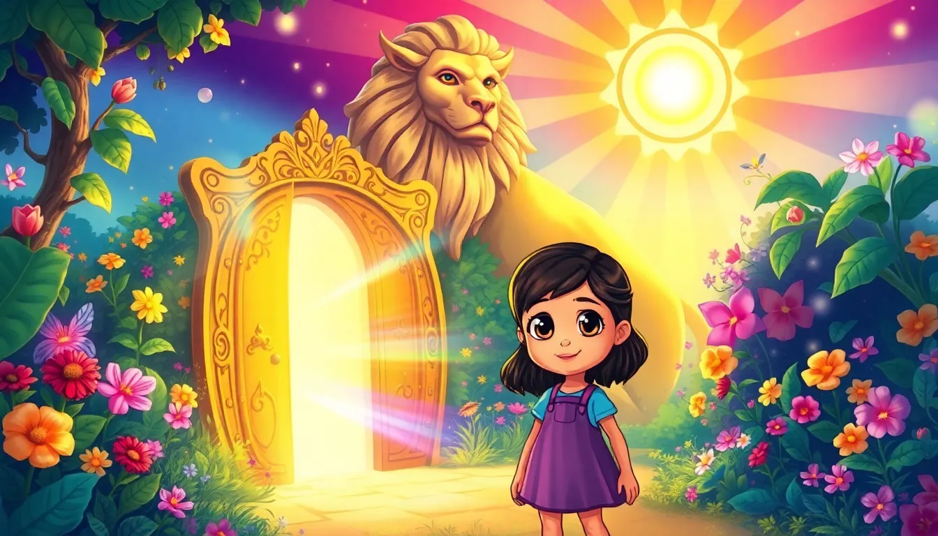 Mia et le Sphinx Solaire 2 Illustration du Voyage Magique