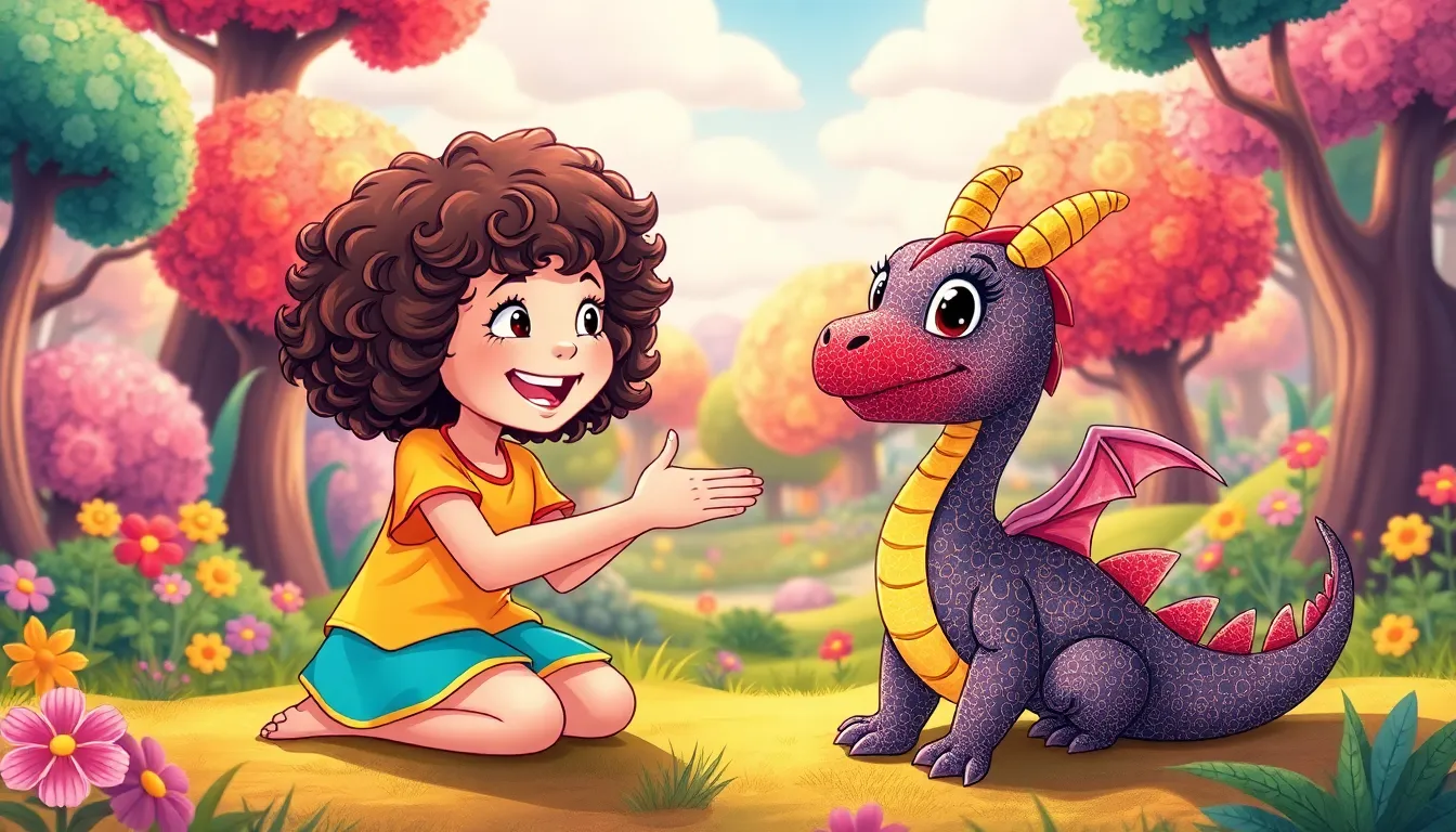 Mia et le Sphinx Solaire 4 Illustration de L'Énigme de l'Amitié