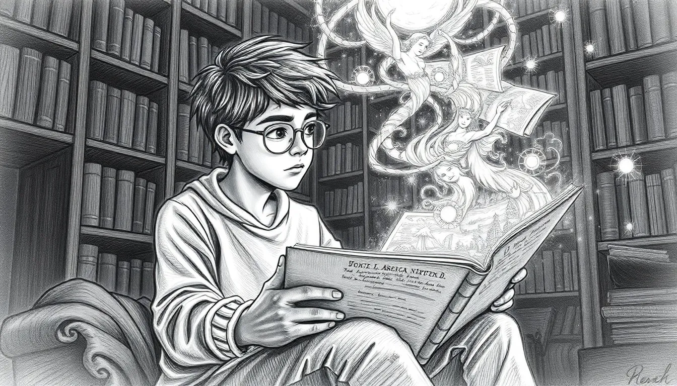 Voyage au Coeur des Mots : Une Odyssée Littéraire 2 Illustration du Voyage Commence