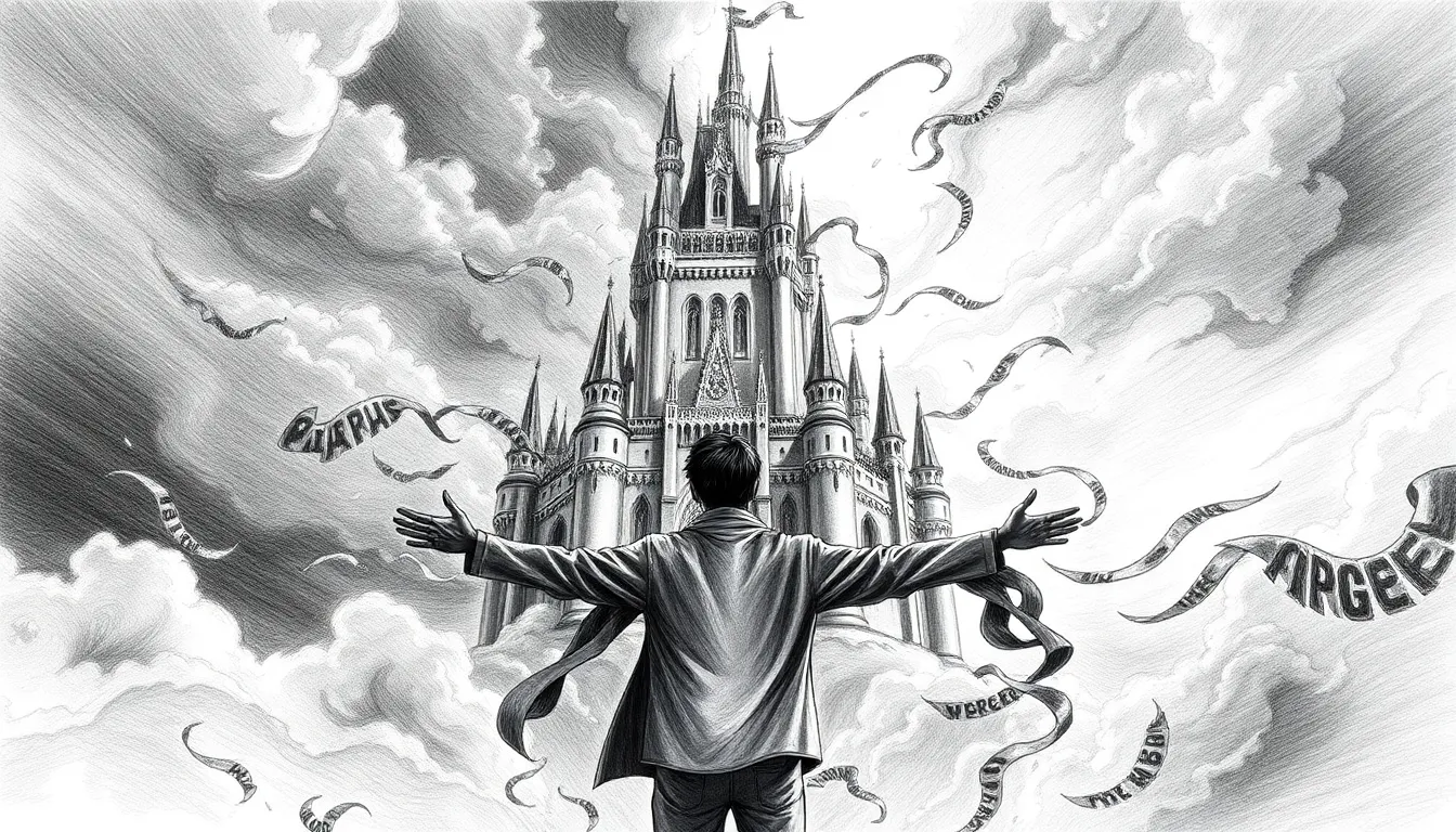 Voyage au Coeur des Mots : Une Odyssée Littéraire 5 Illustration des Châteaux de la Pensée