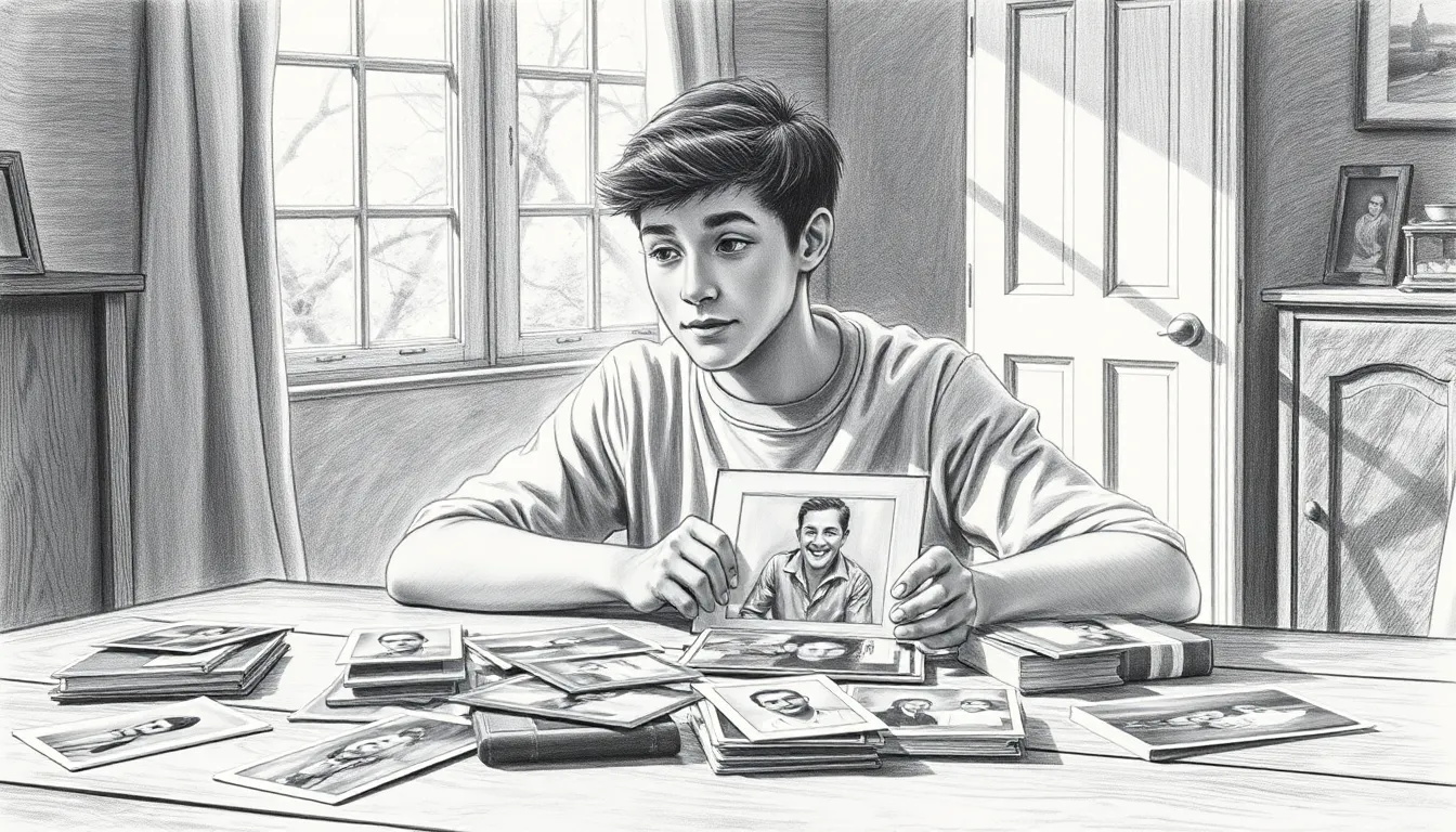 Célébration du Lien Éternel : Un Hommage à Papa 6 Illustration de Un Chapitre d'Or