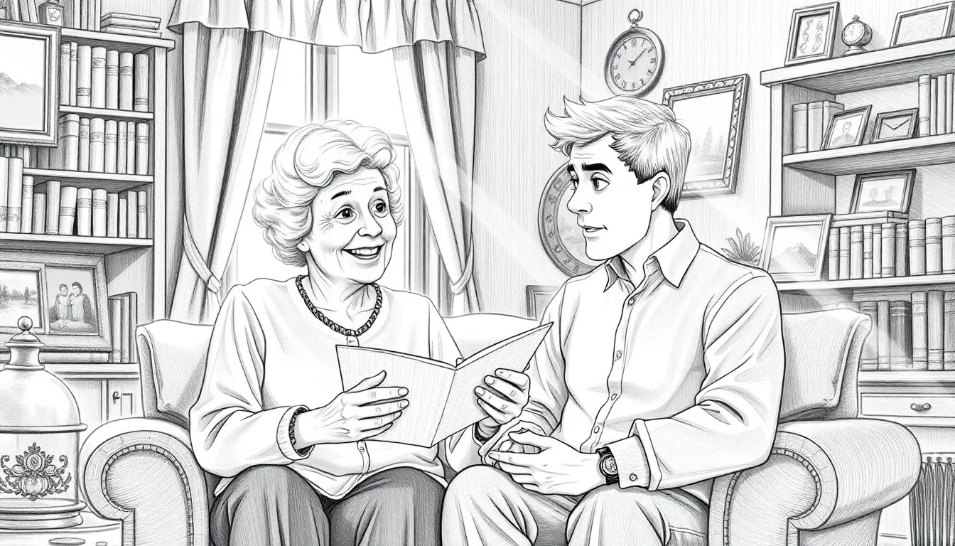 Les Souvenirs d'Amour : Un Poème Vivant 9 Illustration de L'Héritage Éternel