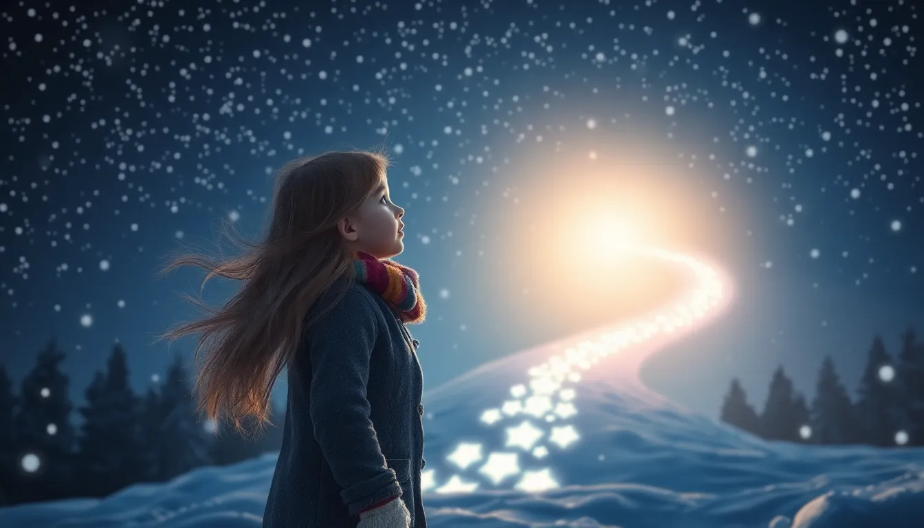 Les Aventures de Lila au Pôle Nord 2 Illustration de La Magie du Noël