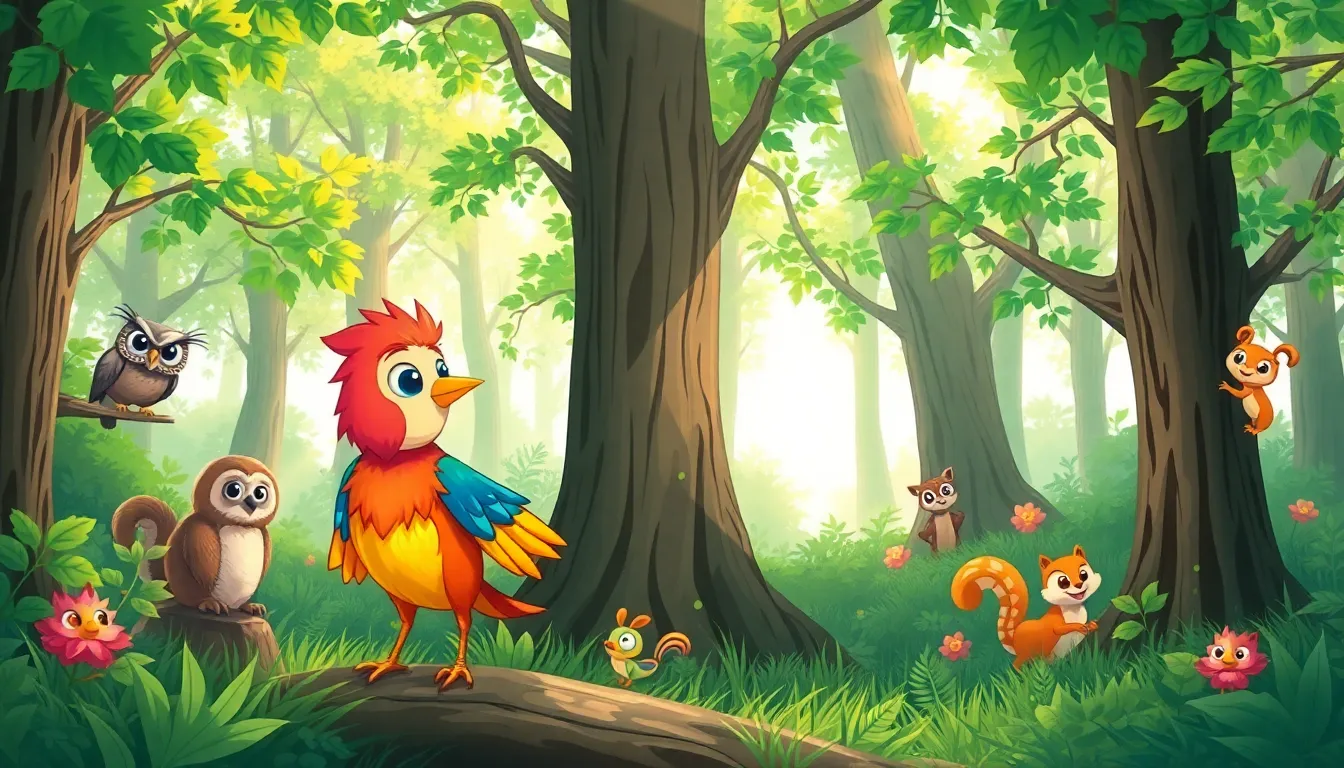 L'Oiseau qui Ne Pouvait Pas Voler 3 Illustration de La Quête de Lila