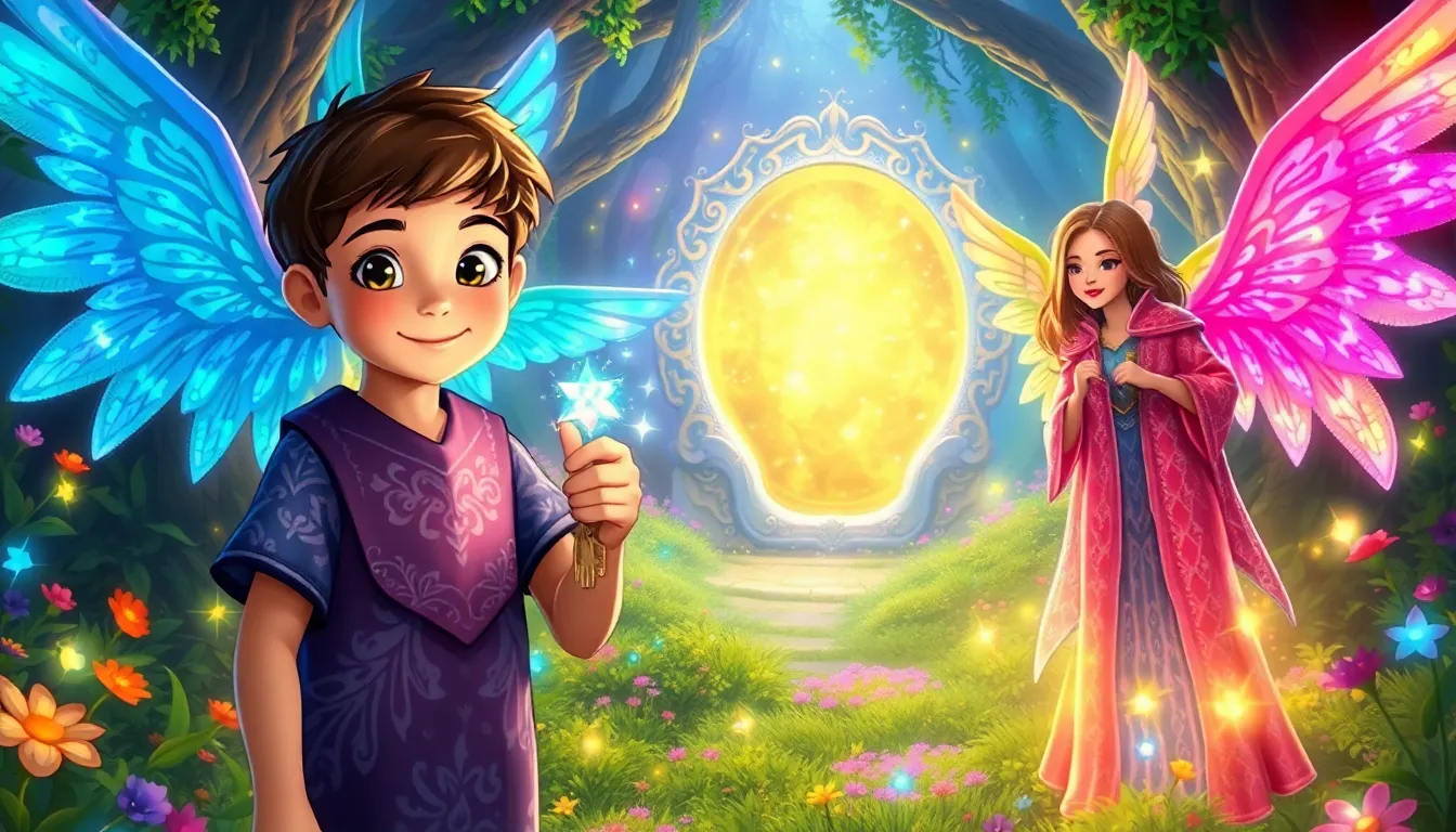 Romain et la Clé des Mondes 3 Illustration de la Rencontre avec les Gardiens