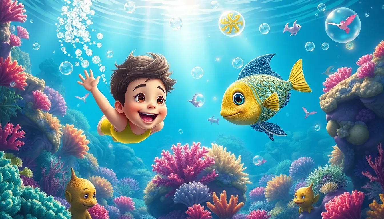 Romain et la Clé des Mondes 8 Illustration de L'Océan des Rêves