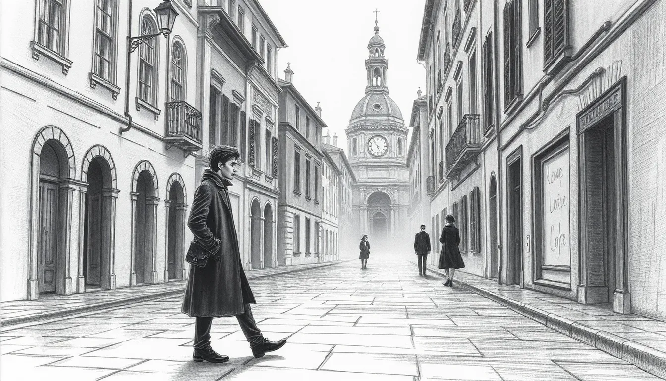 L'Amour Éphémère: Une Histoire Inspirée par un Poème 1 Illustration du Souffle du Temps