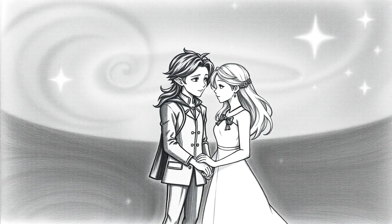 L'Amour Éphémère: Une Histoire Inspirée par un Poème 4 Illustration de La Danse des Ombres