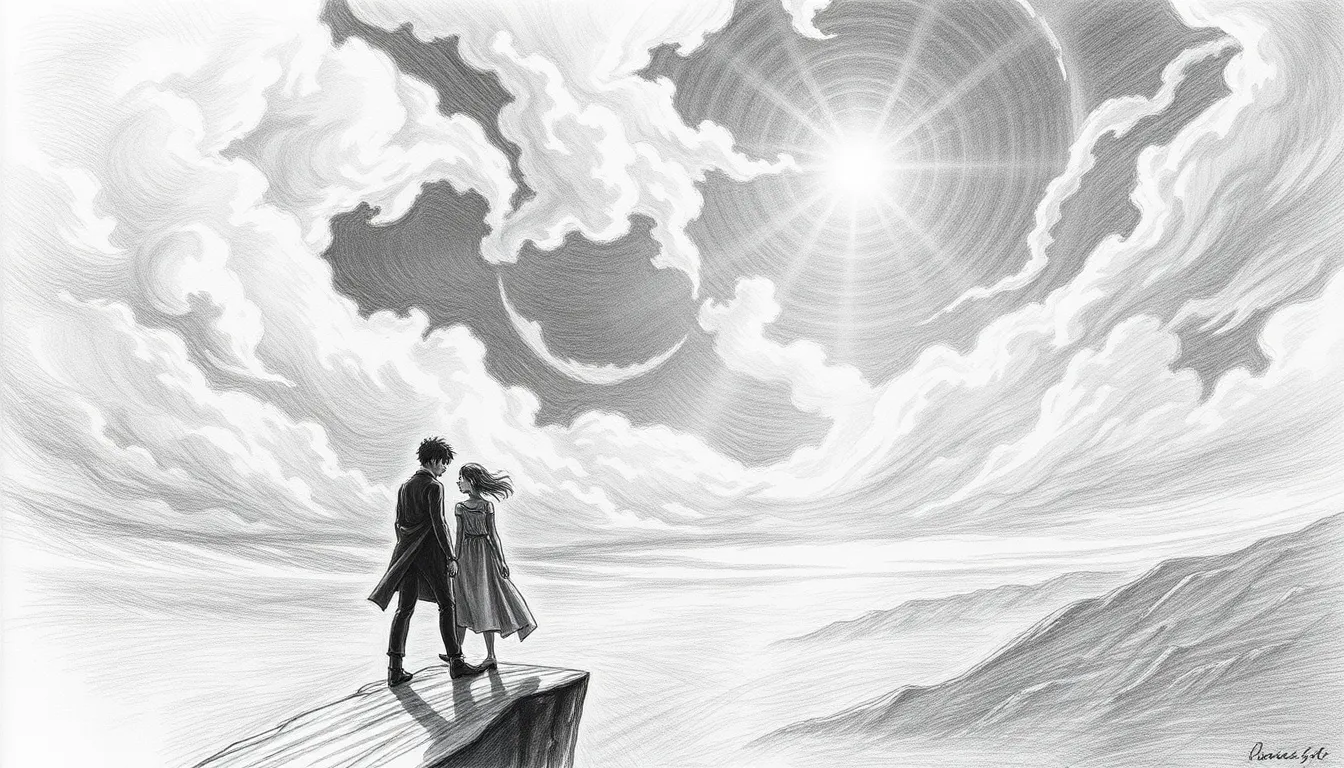 L'Amour Éphémère: Une Histoire Inspirée par un Poème 5 Illustration de Dans l'Embrase des Nuages