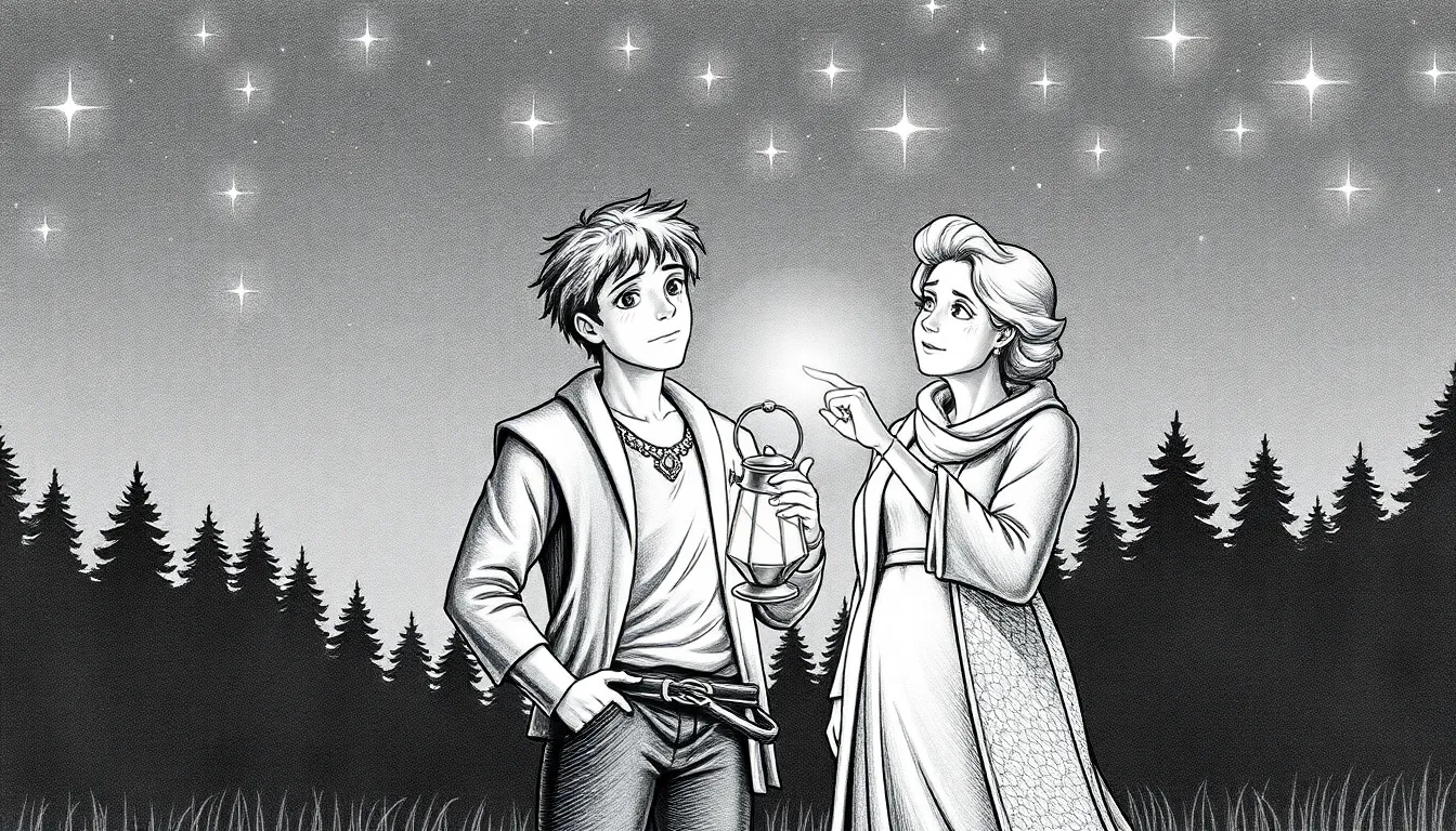 À la Recherche de la Vérité Étoilée 2 Illustration de À la recherche de l'Étoile