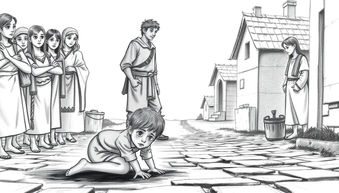 À la Recherche de la Vérité Étoilée 3 Illustration des Larmes d'un Enfant