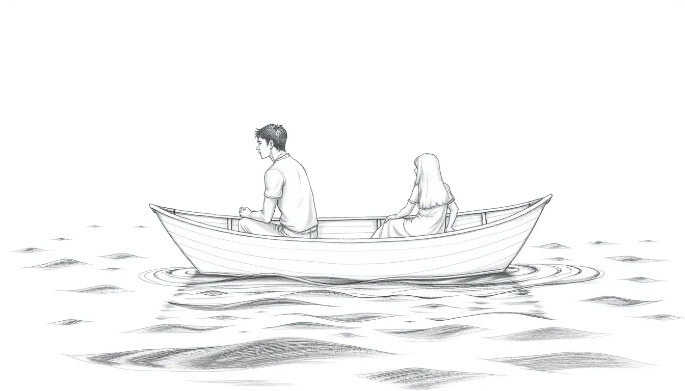 À la Recherche de la Vérité Étoilée 6 Illustration de La Barque Fragile