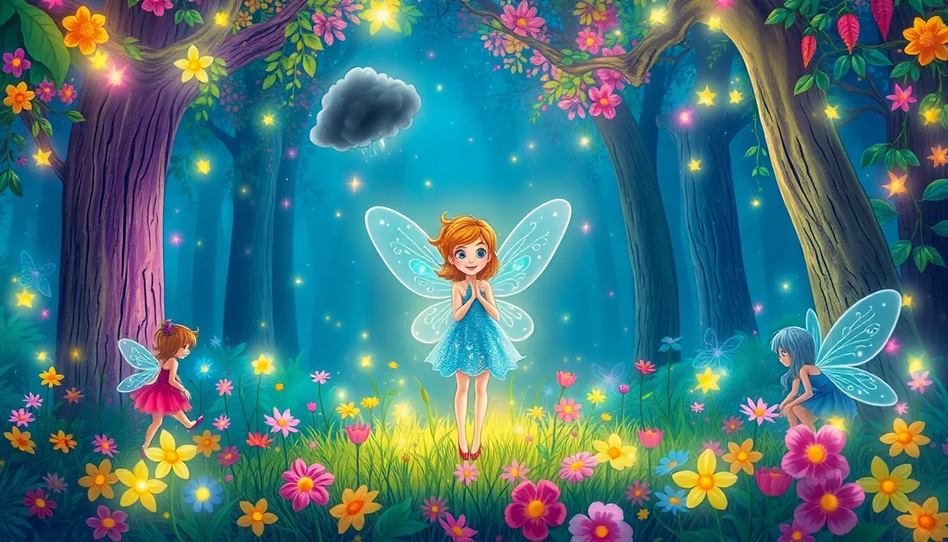 La Petite Fée et la Poussière Magique 4 Illustration de Le Petit Problème