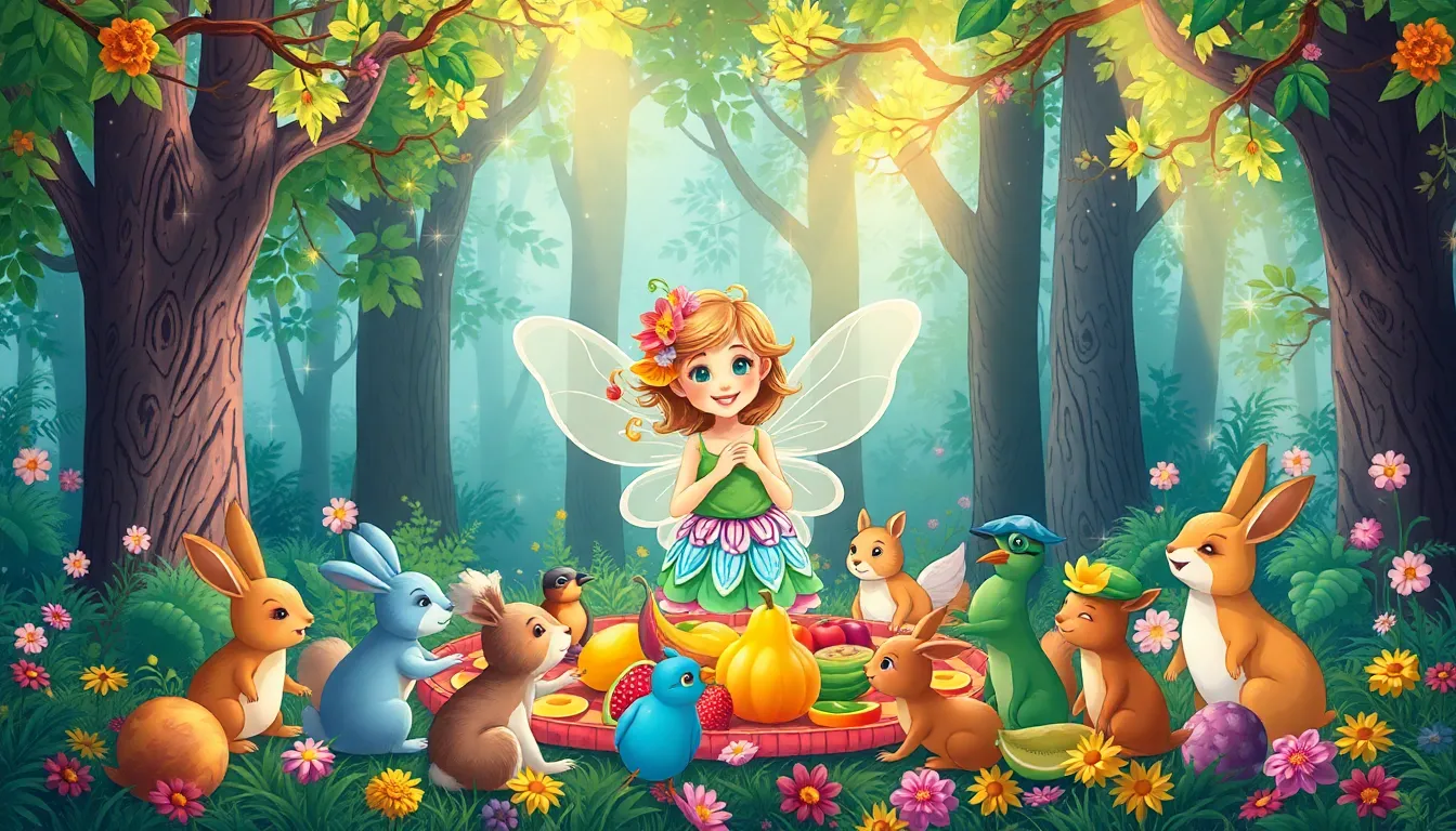 La Petite Fée et la Poussière Magique 6 Illustration de La Magie de l'Amitié