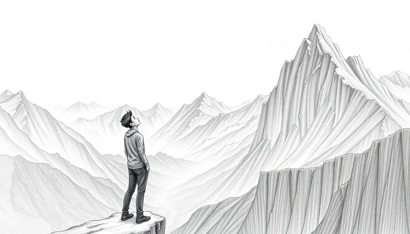 Réveil de la Nature : Une Ode à la Beauté Terrestre 4 Illustration des Montagnes Gardiennes